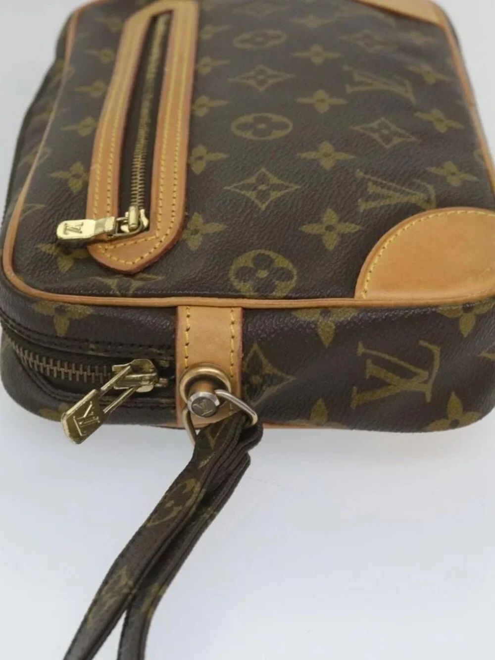 LOUIS VUITTON Monogram Marly Dragonne GM Clutch Bag M51825 LV - Picture 3 of 16